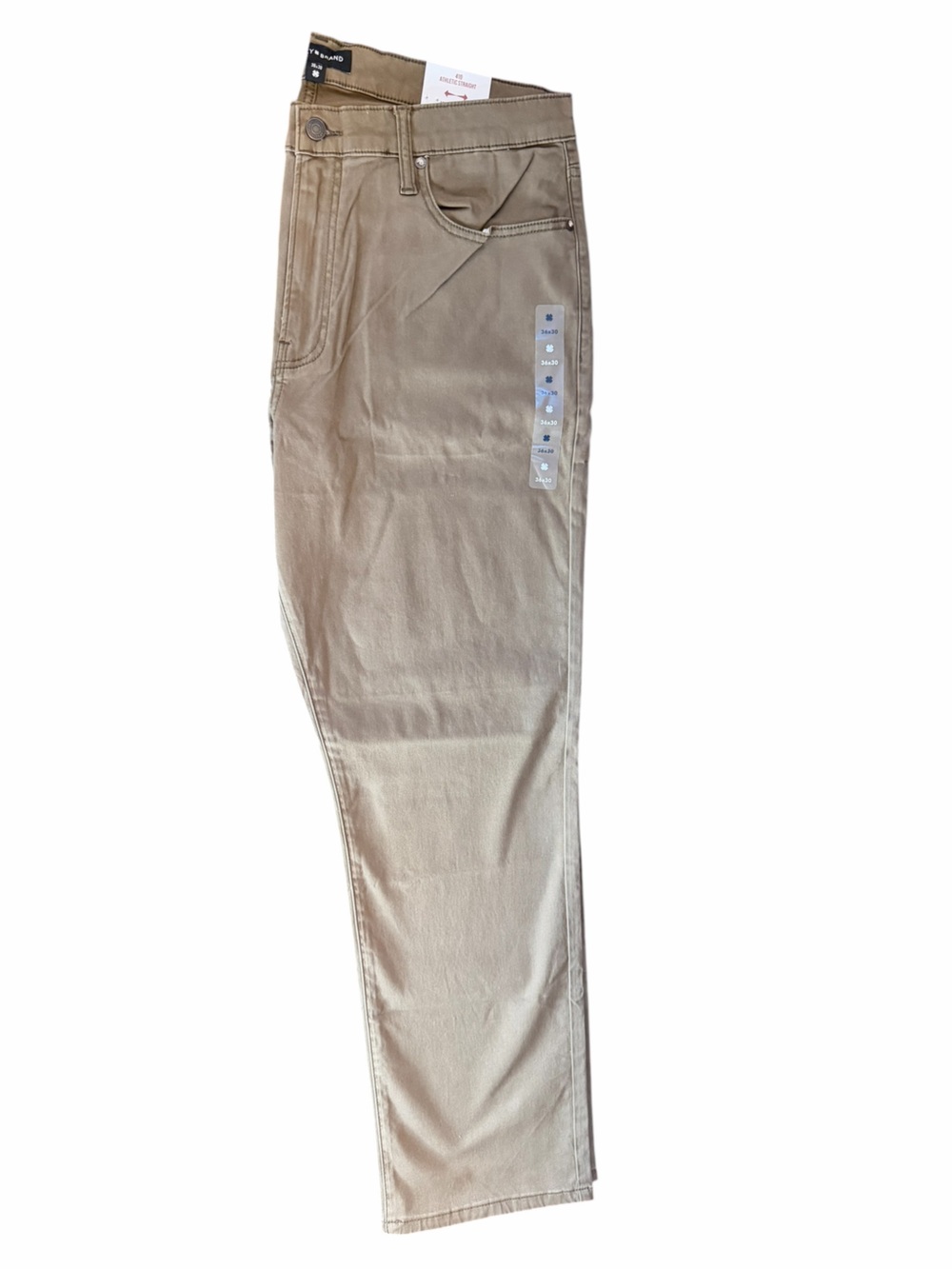 NWT Lucky Brand 410 Athletic Straight Khaki Pants Advanced Stretch - Picture 3 of 4